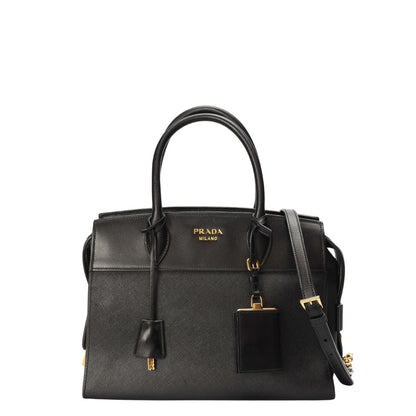 Prada Black Esplanade Convertible Tote