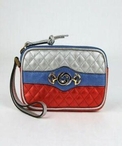 Gucci Zumi Clutch Metallic Red/SiLouis Vuittoner