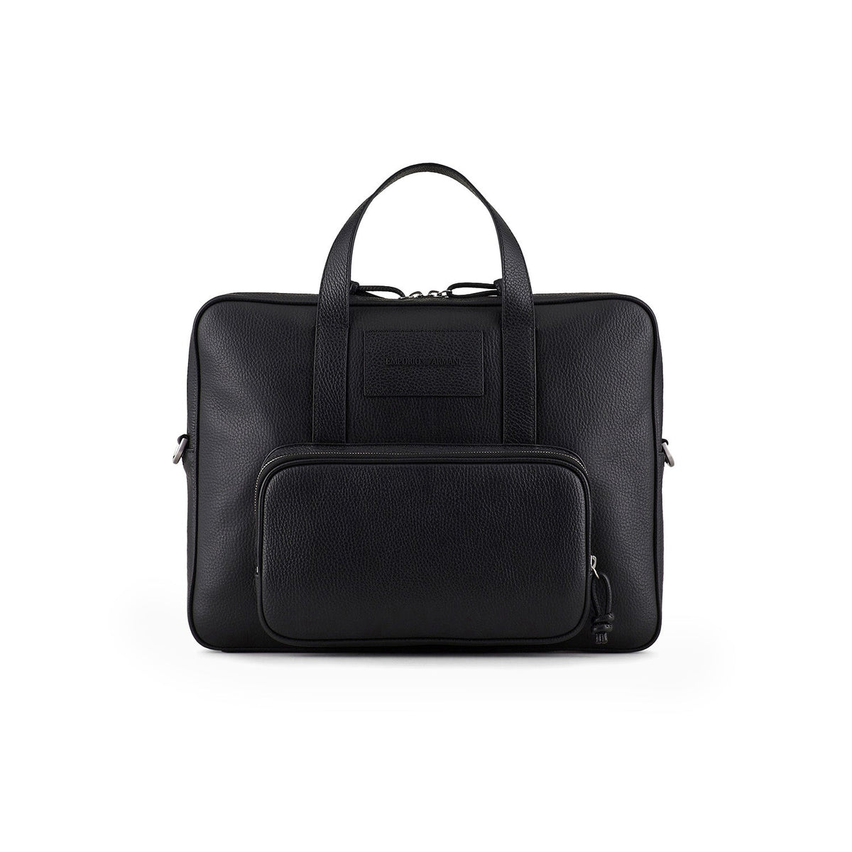 Business Bag In Tumbled Leather