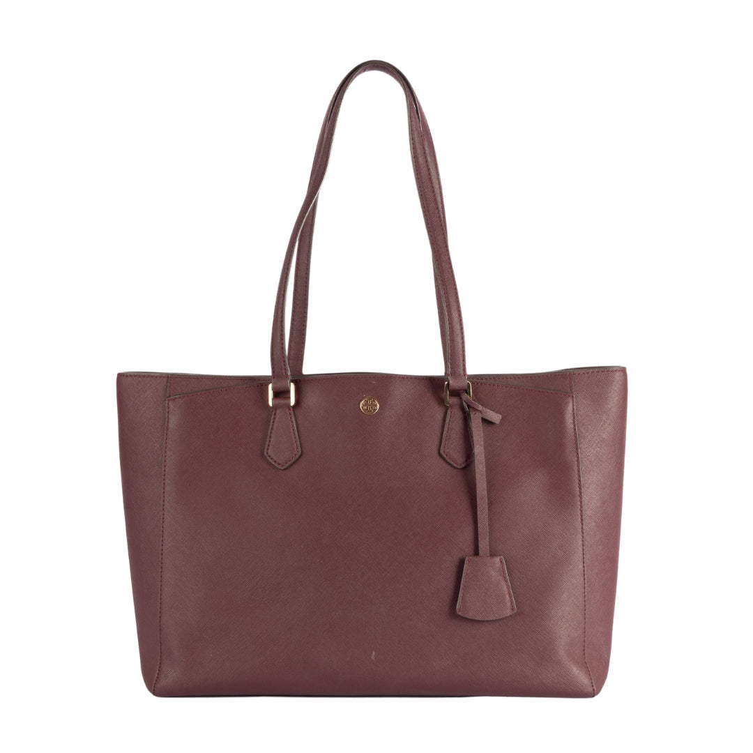 Tory Burch Robinson Saffiano Leather Tote