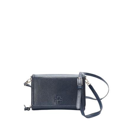 Tory Burch Navy Flap Crossbody Bag