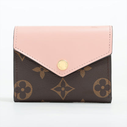 Louis Vuitton Monogram Zoé Wallet Rose Ballerine