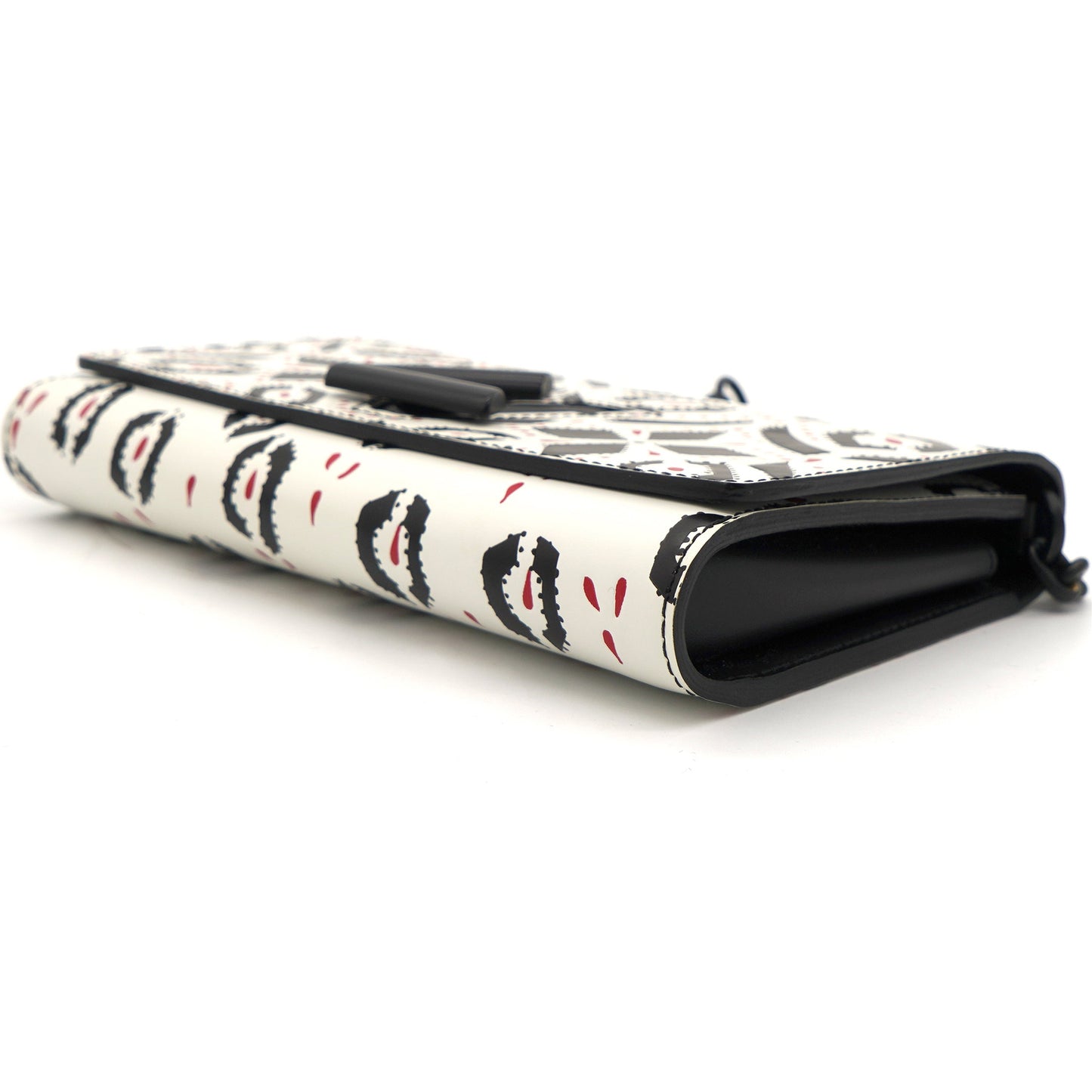 Louis-vuitton Graphic Print Leather Twist Wallet on Chain
