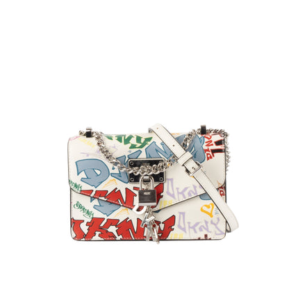 DKNY Elissa Printed Faux Leather Crossbody Bag