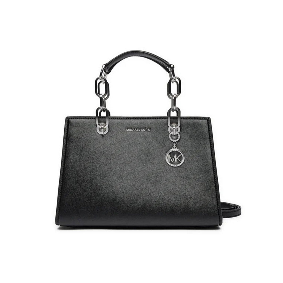Medium Cynthia Logo Lettering Tote Bag
