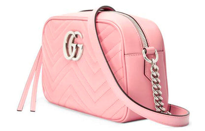 (WMNS) GUCCI Marmont Series Bag Small-Size Pink 447632-DTD1Y-5815