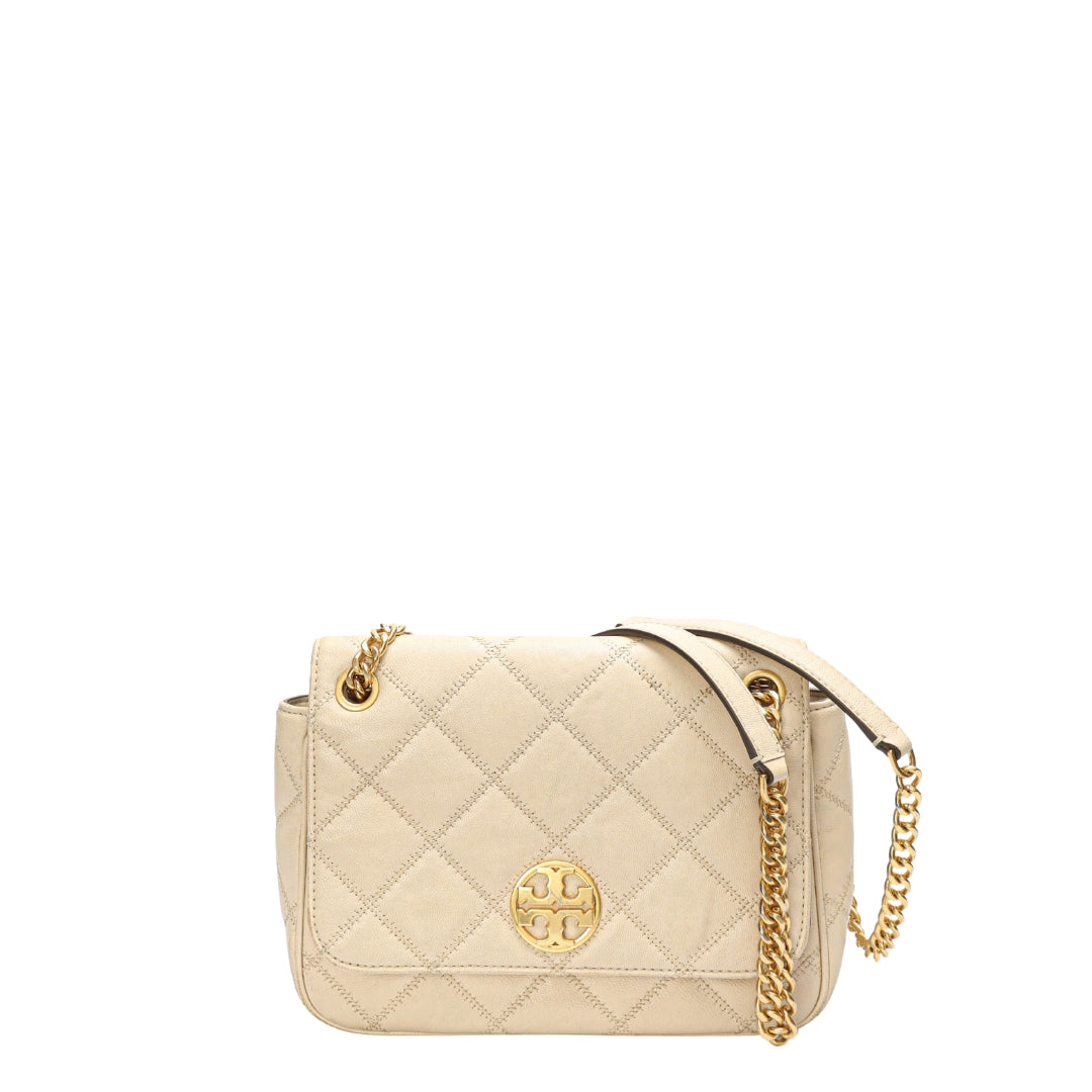 Tory Burch Kira White Crossbody Bag