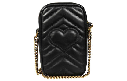 (WMNS) Gucci GG Marmont Mini-Sized Single-Shoulder Bag Black 598597-DTDCT-1000