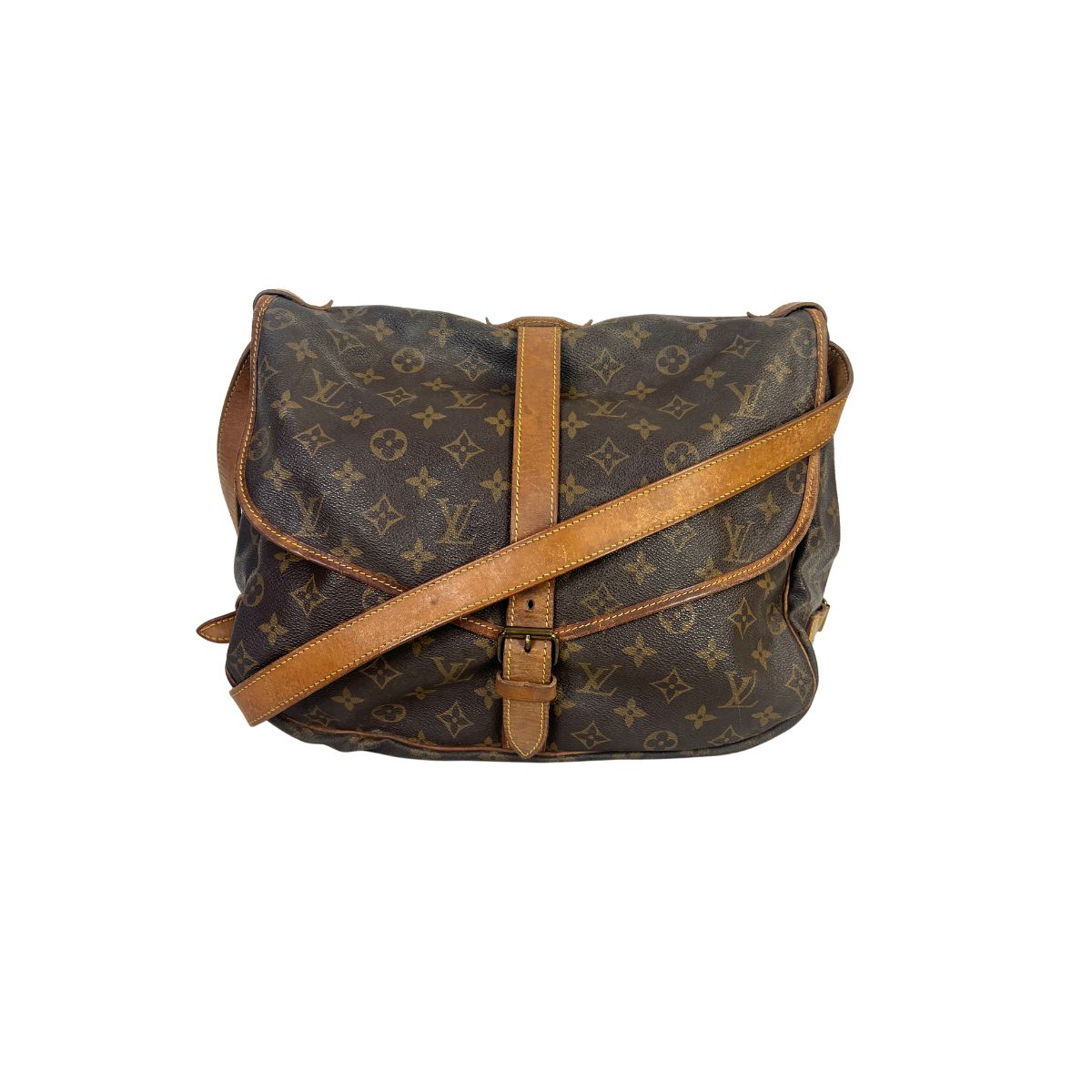 Louis Vuitton Saumur 35 Monogram Canvas