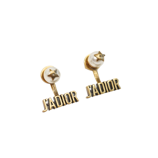 Christian Dior 'J'Adior' Pearl Drop Earrings