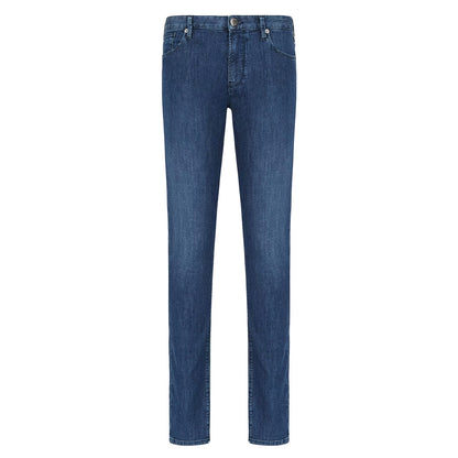 J06 Worn-Effect Wash, Slim-Fit, 8 Oz Denim Jeans