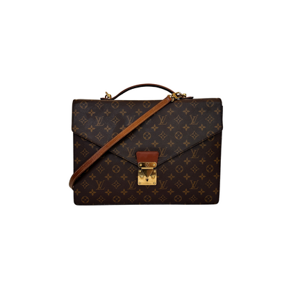 Louis Vuitton Porte Documents Monogram Canvas