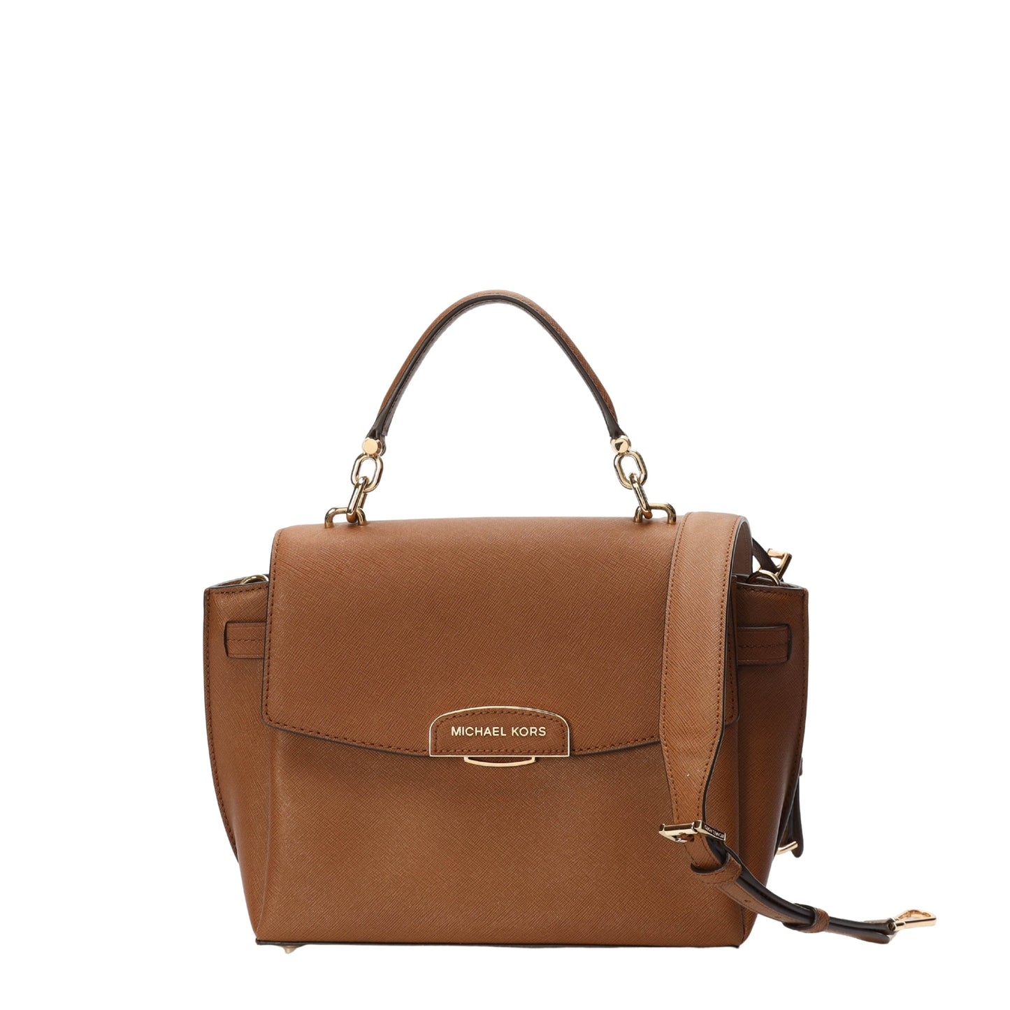 Michael Kors Rochelle Brown Convertible Satchel