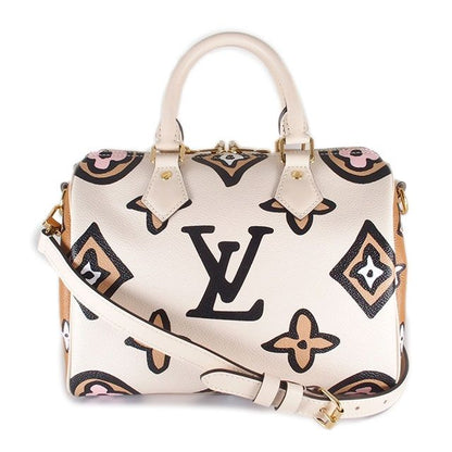 Louis Vuitton Speedy 25 Bandouliere Bag Wild at Heart Monogram Giant