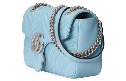 (WMNS) Gucci GG Marmont Small-Sized Single-Shoulder Bag Blue 443497-DTDIY-4928