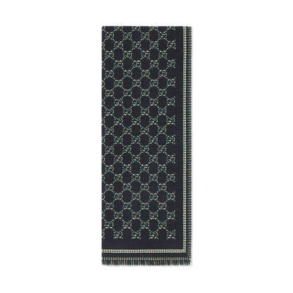 Gucci Gg Wool Jacquard Scarf