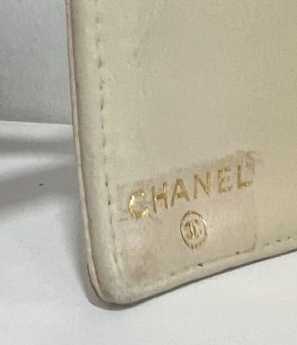 CHANEL CC CAVIAR LAMBSKIN BI-FOLD CONTINENTAL WALLET