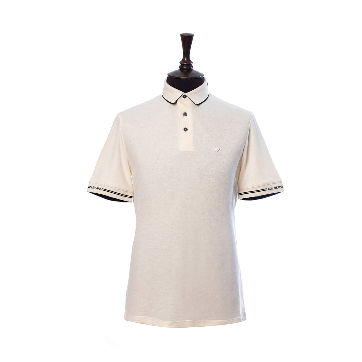 Piqua Polo Shirt With Piped Cuff