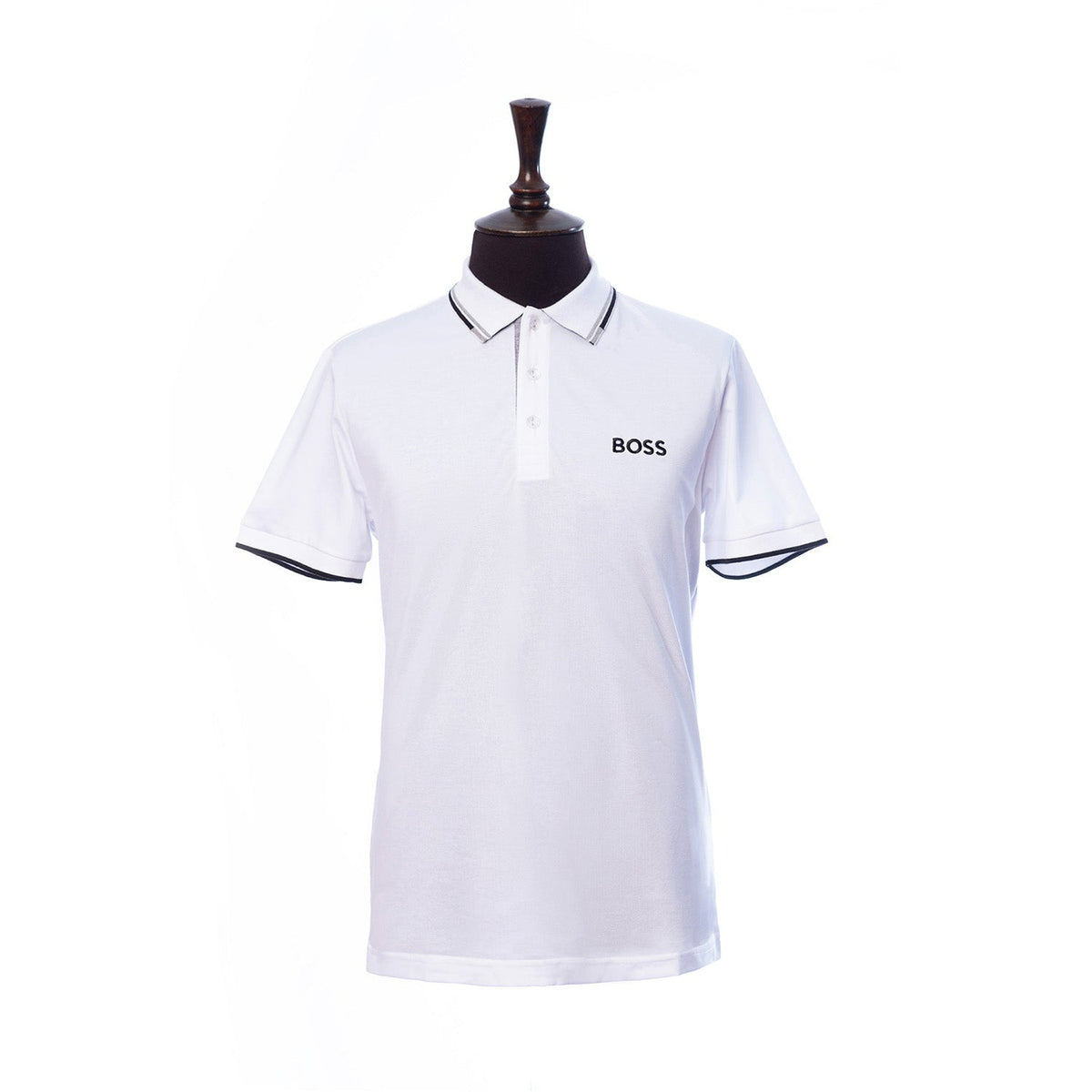Paddy Polo Shirt In Cotton Piqua With Logo Undercollar