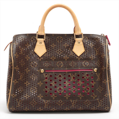 Louis Vuitton Monogram Perfo Speedy 30 Fushia