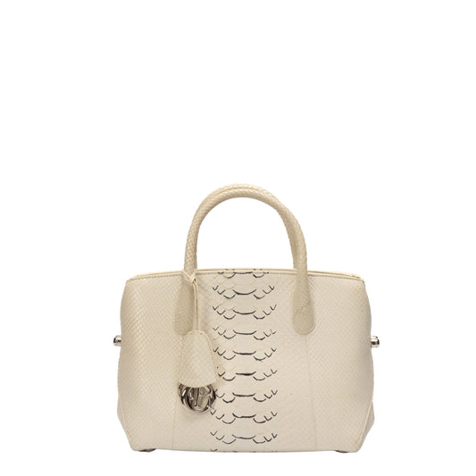 Christian Dior Python Open Bar Satchel