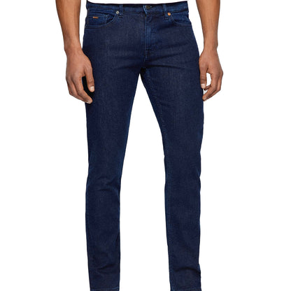 Slim-Fit Jeans In Blue Comfort-Stretch Denim