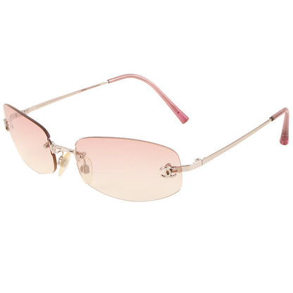 CHANEL Mini Cc Mark Sunglasses Purple