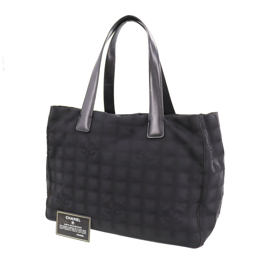 CHANEL New Travel Line Shoulder Tote Bag Nylon JUNK #CK487