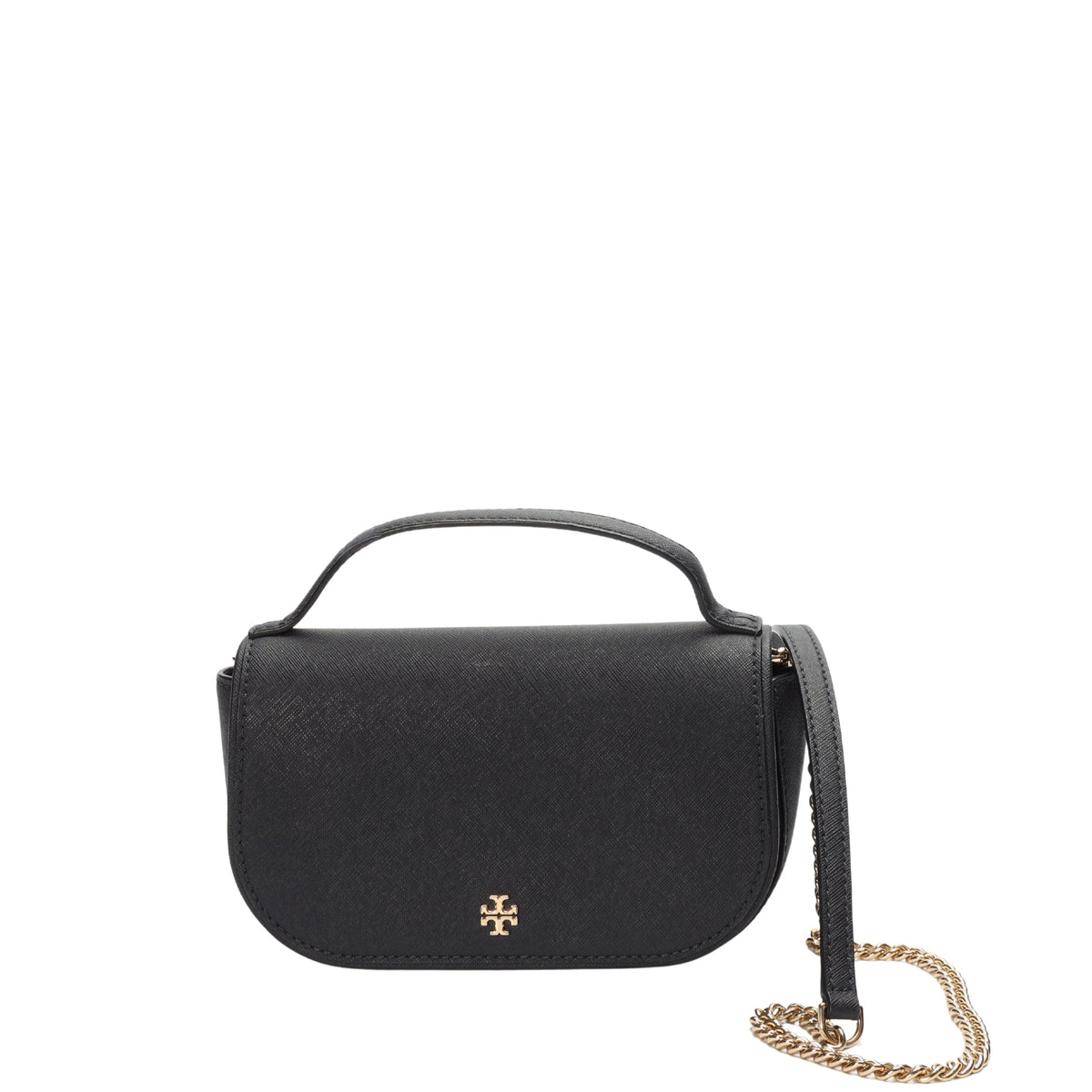 Tory Burch Emerson Black Mini Crossbody Bag