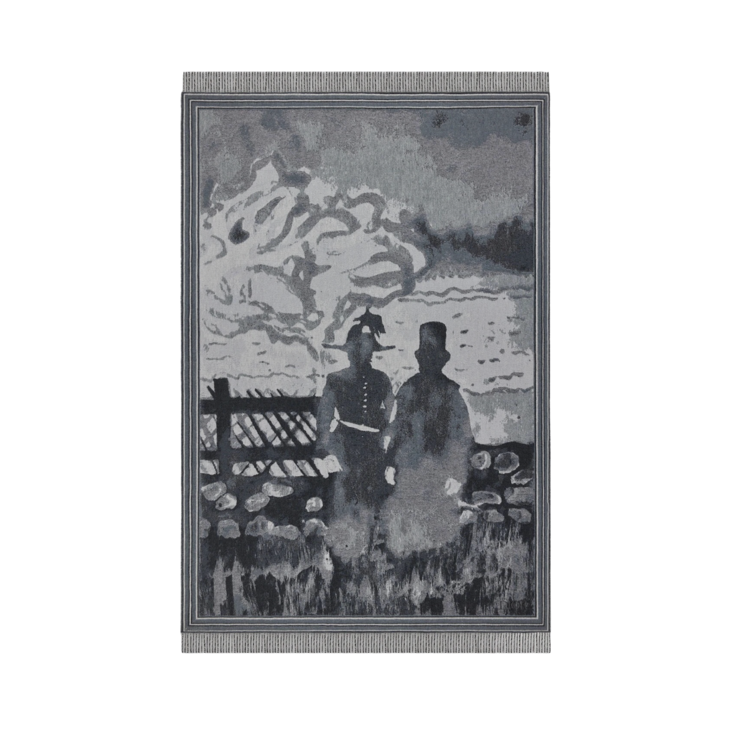 Christian Dior x Peter Doig Blanket Scarf