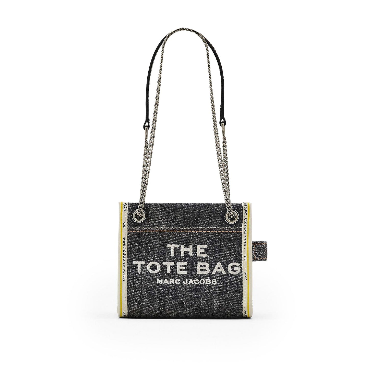 The Denim Chain Small Tote Bag