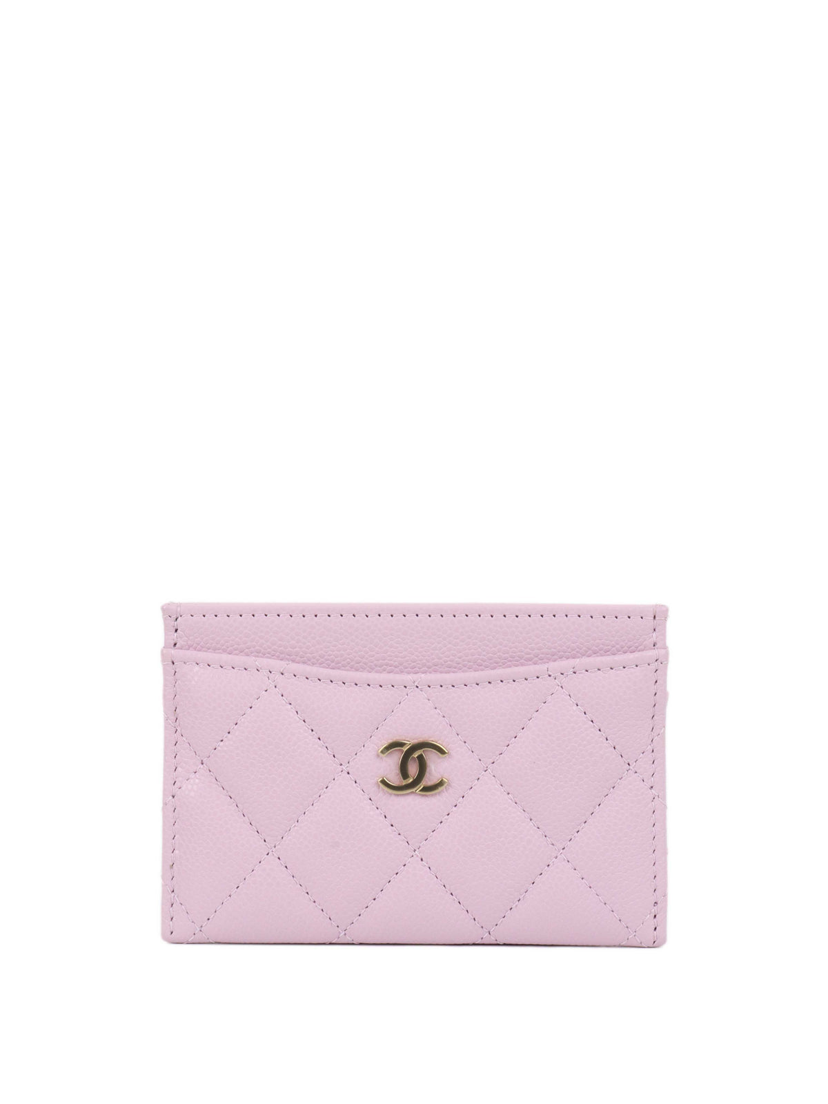 Chanel Lilac Card Holder.