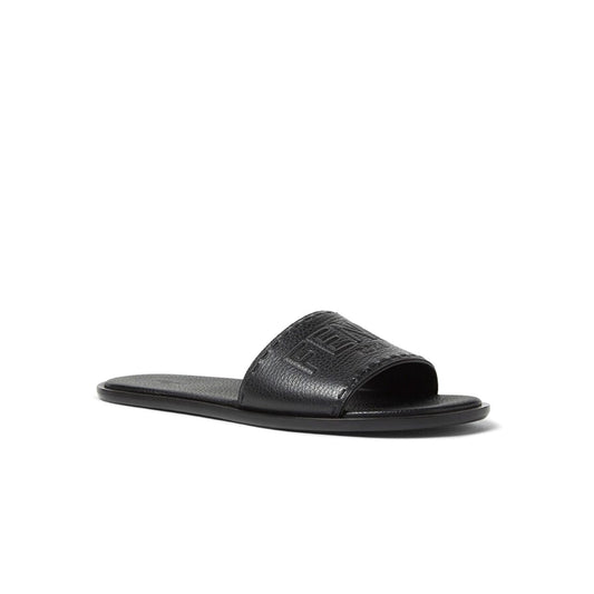 Fendi Roma Leather Slides