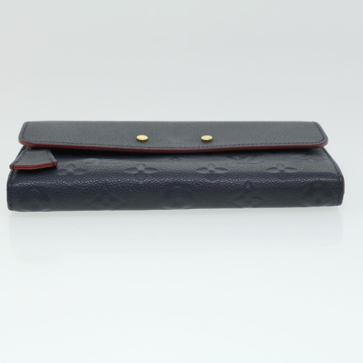 Louis Vuitton Navy Leather Pont Neuf wallet accessories