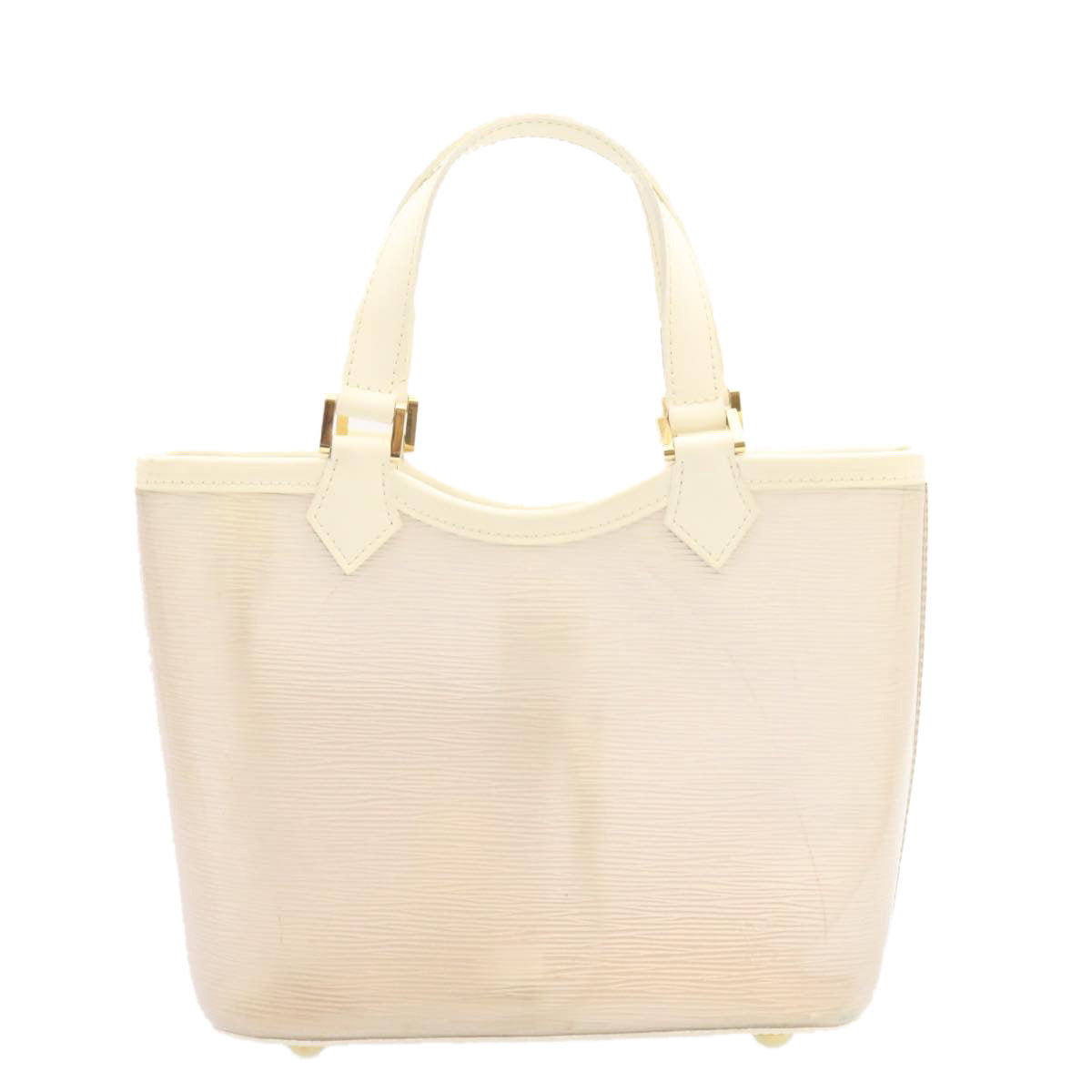 Louis Vuitton White Velvet Lagoon Bay tote bag