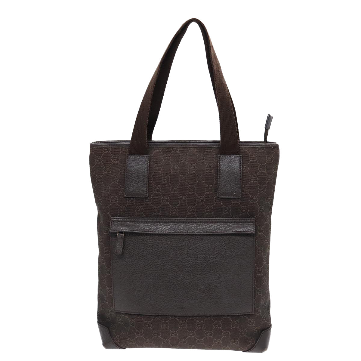Gucci Gg Canvas Brown Canvas Tote Bag ()