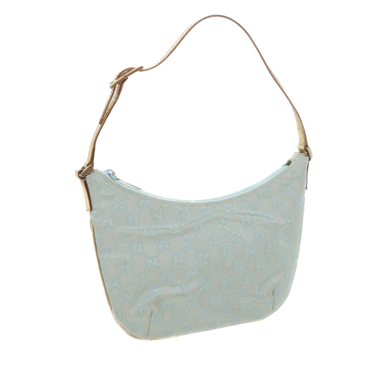 Gucci Gg Canvas Blue Canvas Clutch Bag ()
