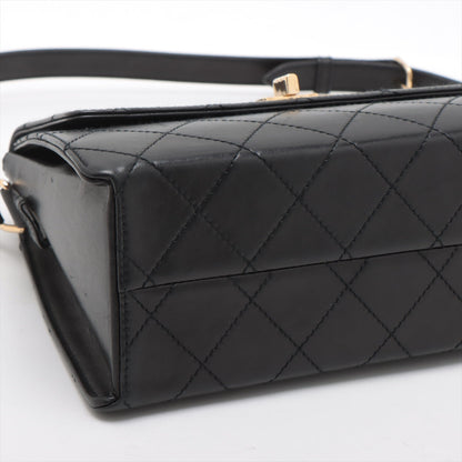 Chanel Lambskin  Shoulder Bag 2.55 Black G  5th