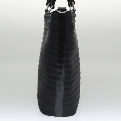 Gucci Bamboo Black Canvas Handbag