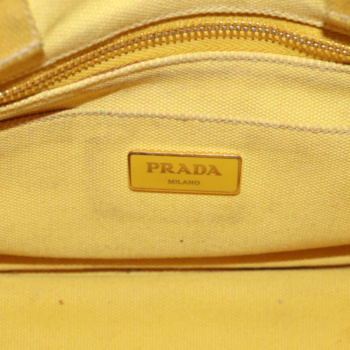 PRADA Canapa Handbag