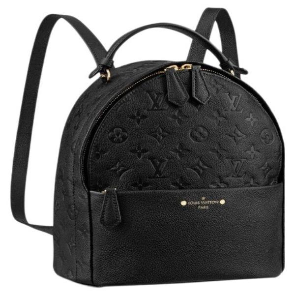 Louis Vuitton Sorbonne Backpack Monogram Empreinte Leather Noir