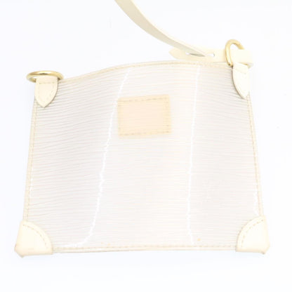 Louis Vuitton White Velvet Lagoon Bay tote bag