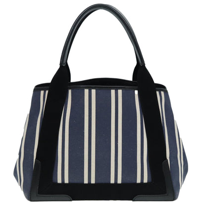 Balenciaga Navy Cabas Handbag