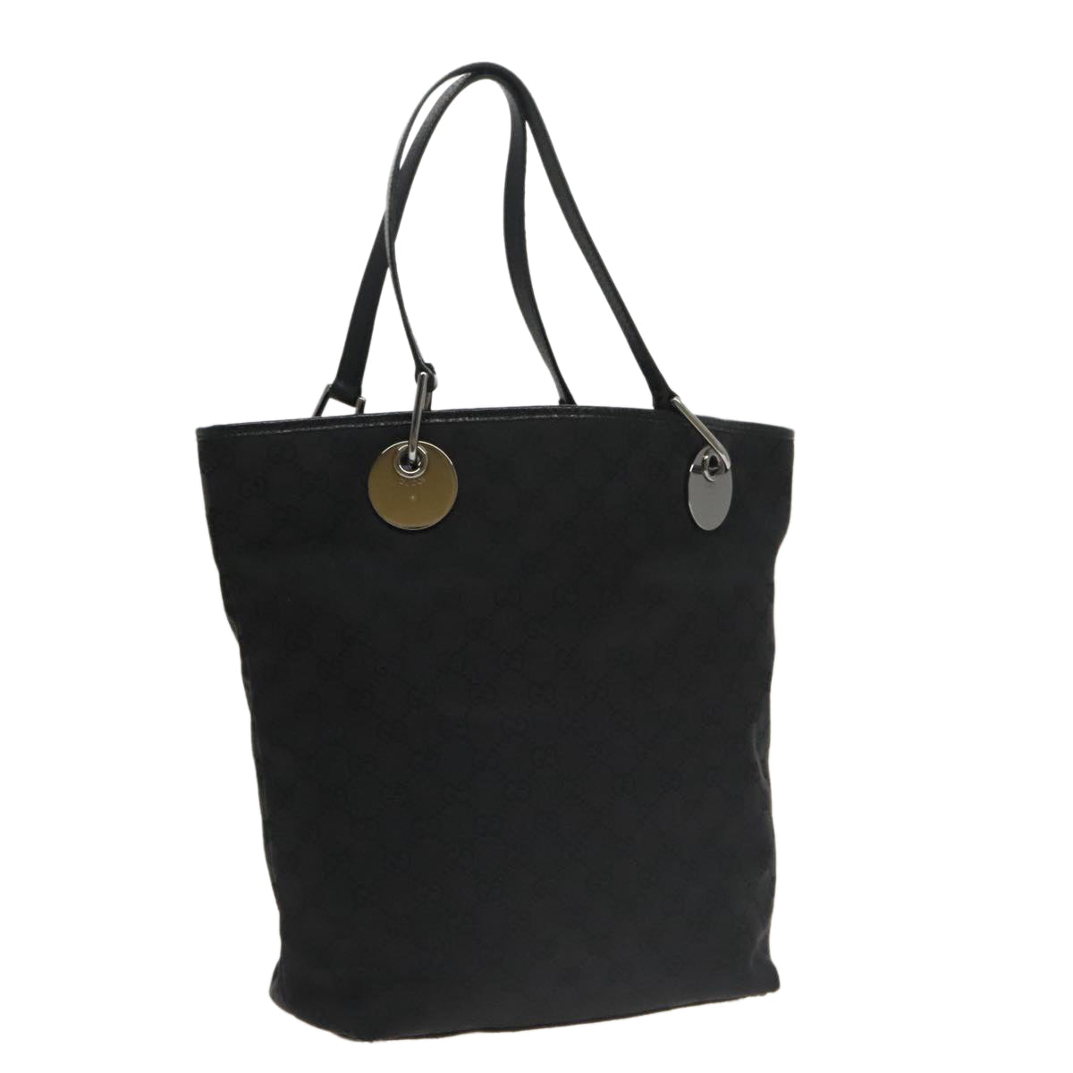 Gucci -- Black Canvas Tote Bag