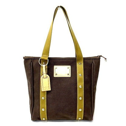 Louis Vuitton  Cotton Canvas Shoulder Bag Tote Bag