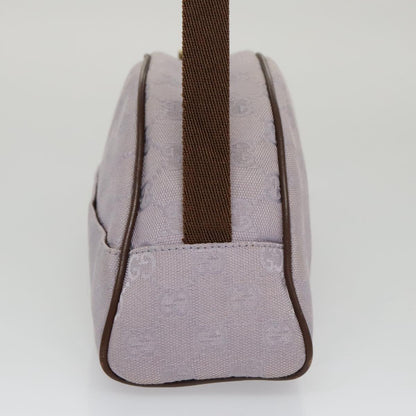 Gucci Gg Canvas Purple Canvas Shoulder Bag