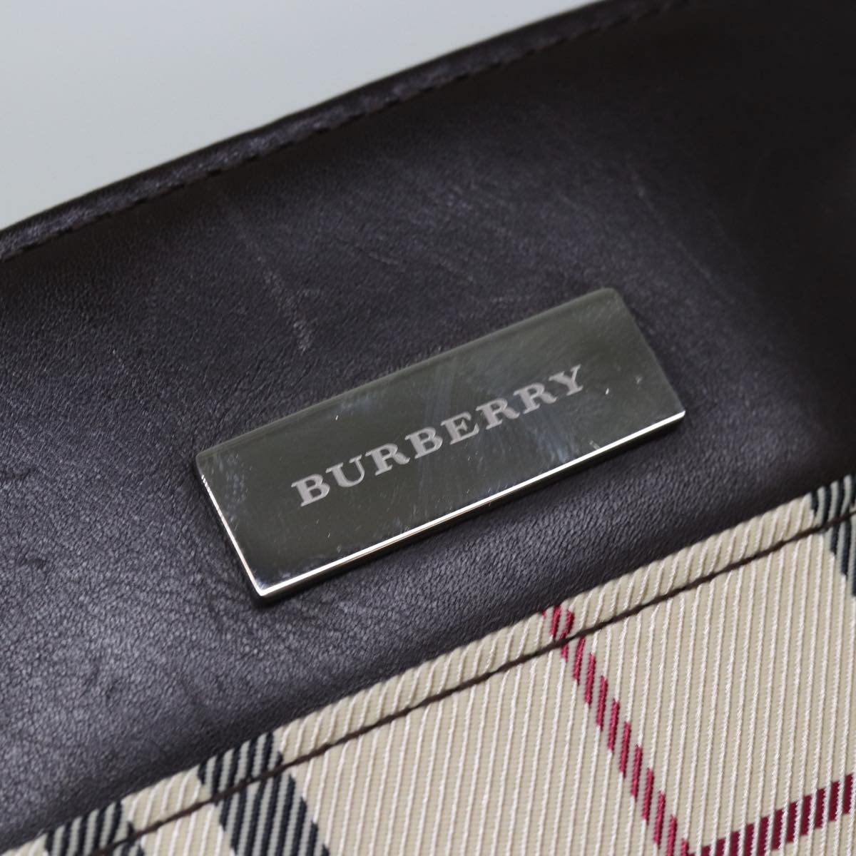BURBERRY Nova Check Handbag