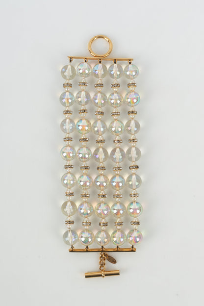 Bracelet de perles Chanel 1990s
