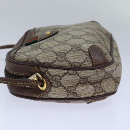 Gucci Gg Supreme Brown Canvas Shoulder Bag
