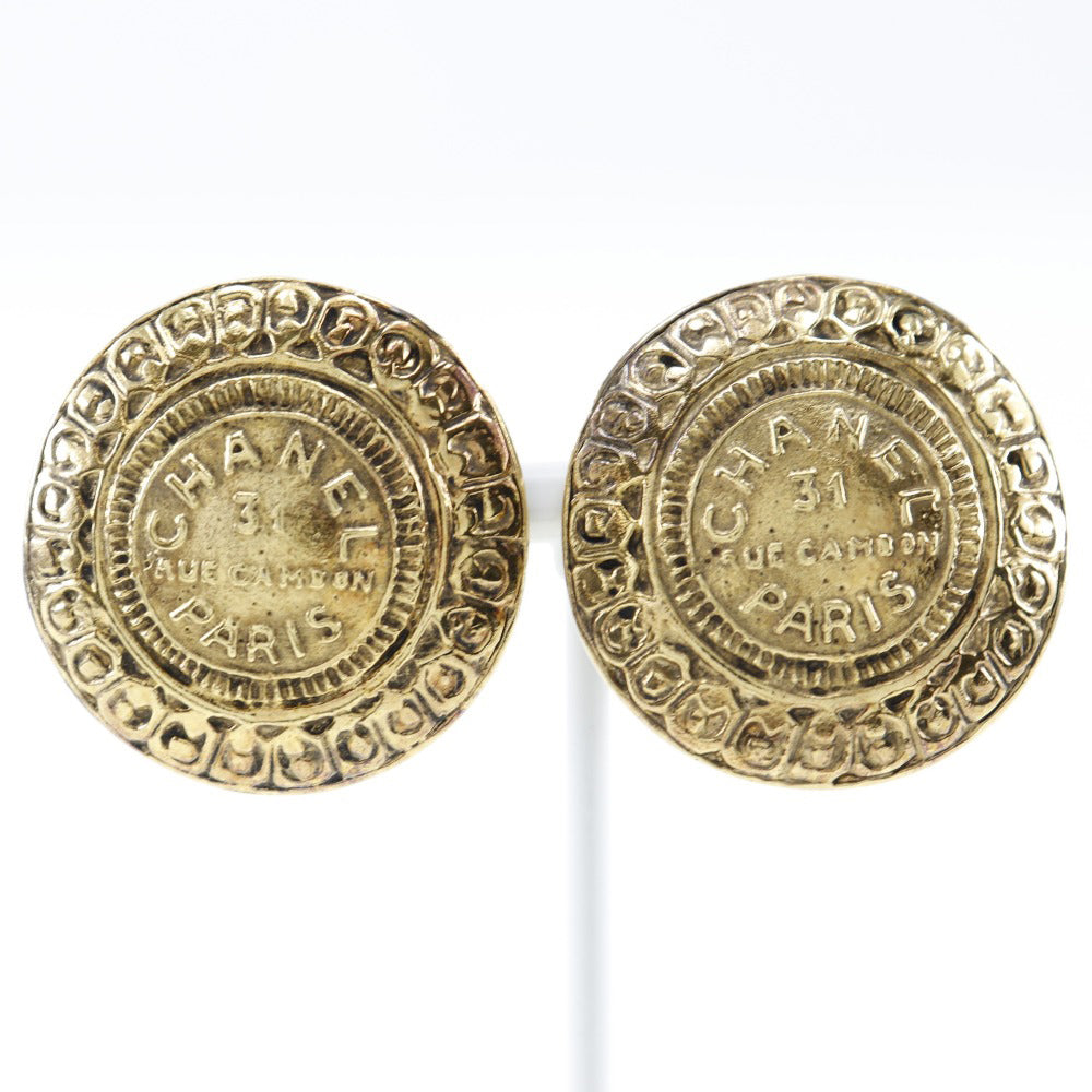 CHANEL CAMBON EARLING 31 RUE CAMBON Vintage G  French made  26.0g Cambon